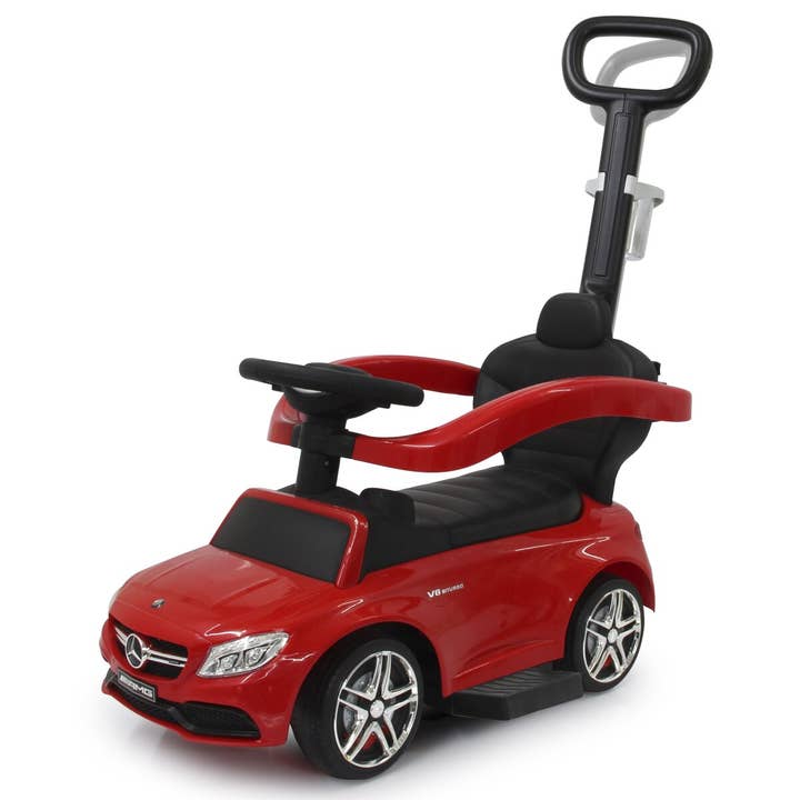 mhw24 - Wholesale Speelgoedauto /vrachtwagen - Kinderen - Mercedes-AMG C 63 rood 3-in-1 glijbaan