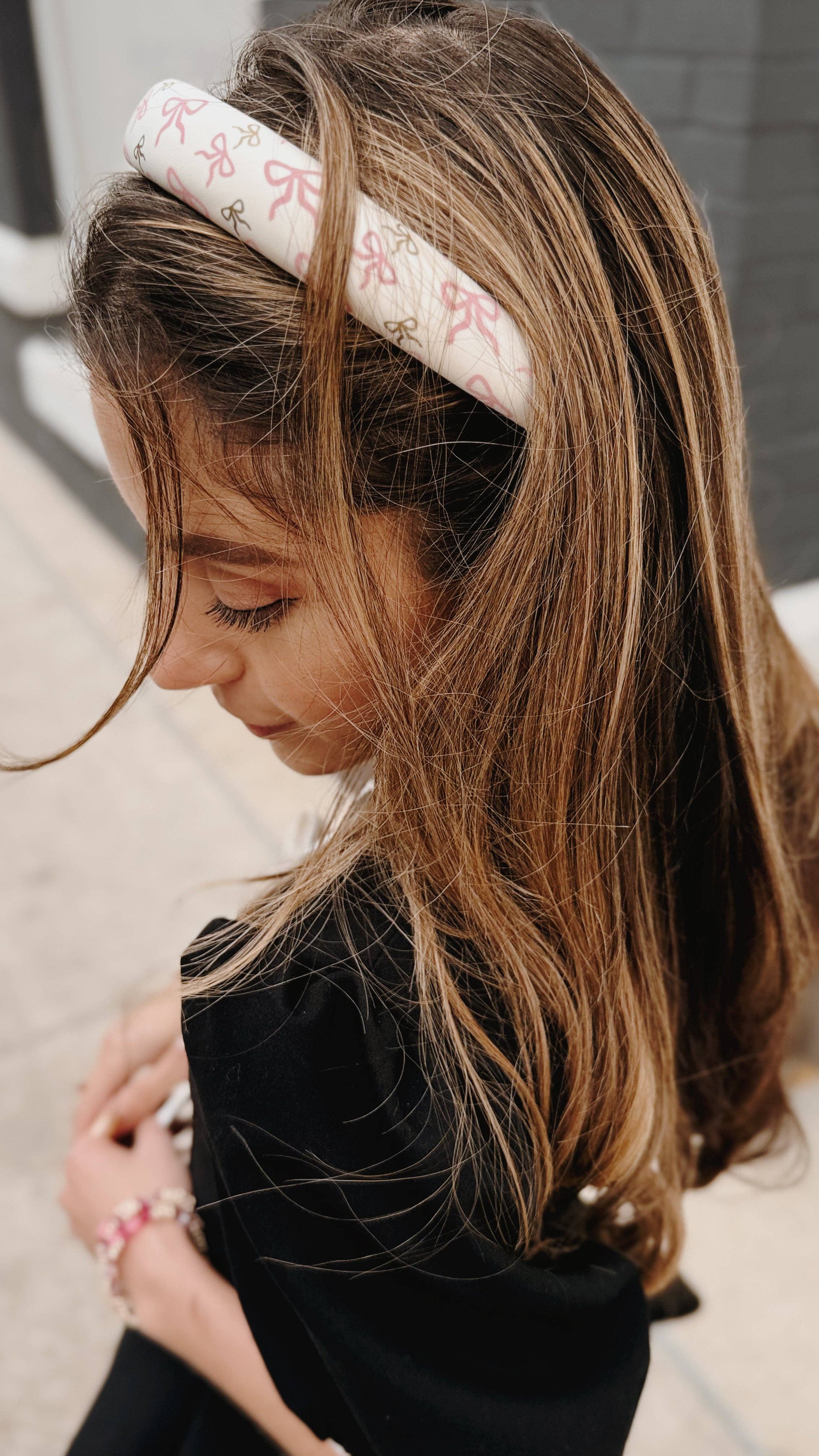 Jessica Santander - Wholesale Fashion Headband - Women's - Sweetheart Pink Bow Headband3