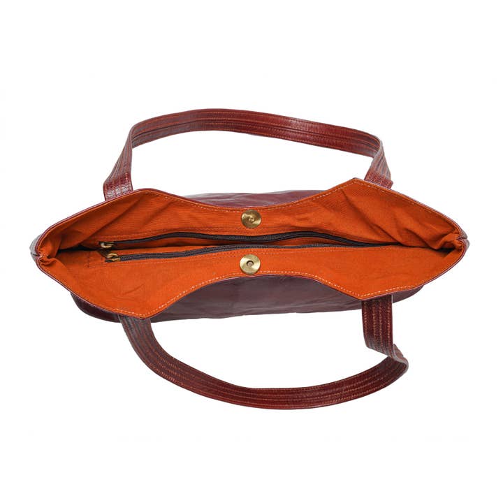 MaheTri LLC - Leather & Lifestyle Goods - Wholesale Tote Bag - Women's - Commuter Leather Tote Bag for Girls2