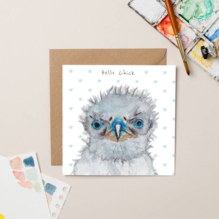 Carte Baby Eagle New Baby pour la vente par lil wabbit