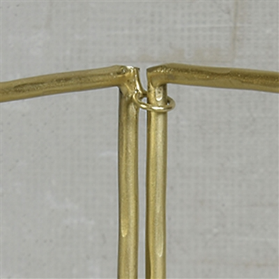 HomArt - Wholesale Jewelry Stand & Display - Maddox Forged Iron Jewelry Hinged Display - 9 - Brass3