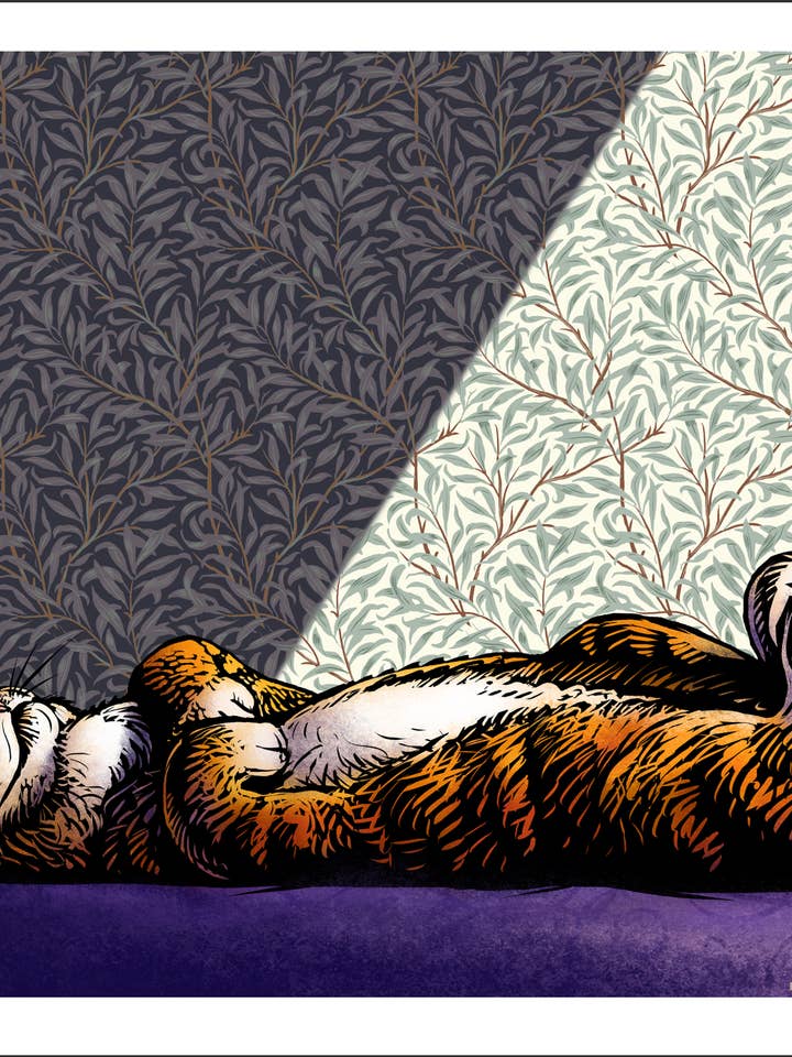 Nap 8 x 10" print for wholesale by ChetArt