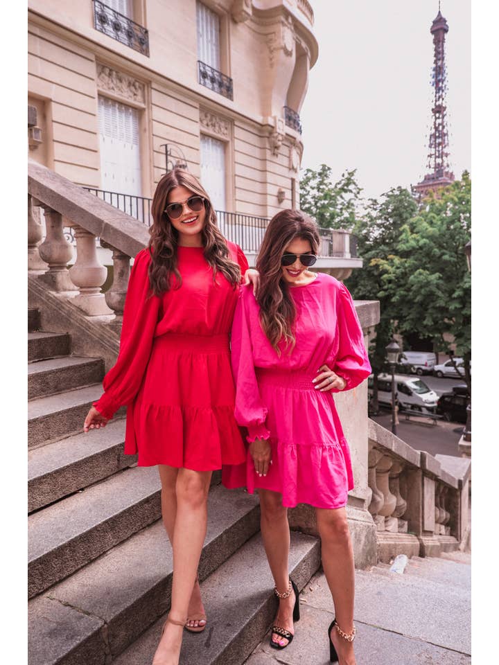 Jess Lea - Wholesale Dress - Women's - Chrissy Smocked Dress