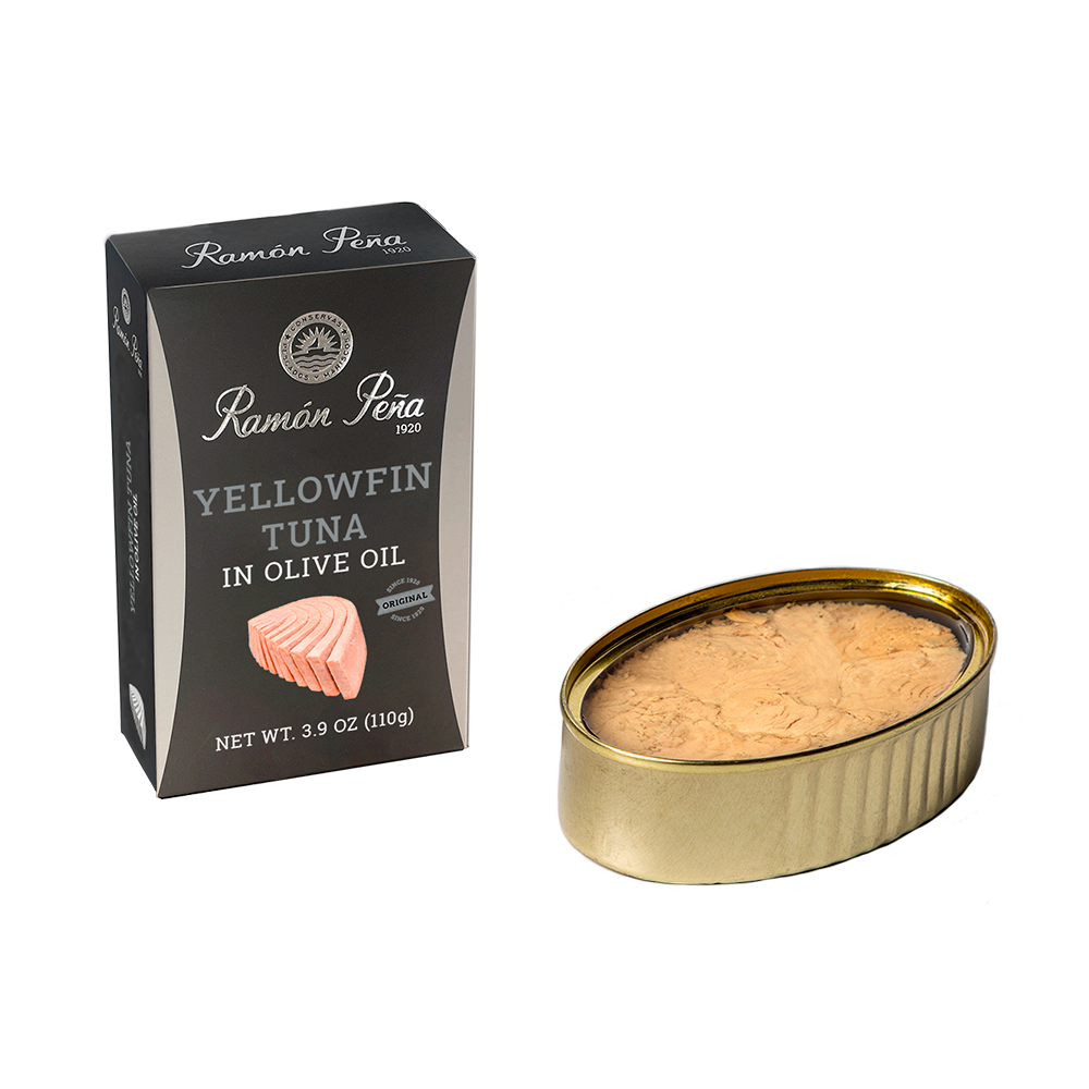 Ramón Peña - Wholesale Tinned Fish - Yellowfin Tuna  In Olive Oil OL120 R.Peña LP0