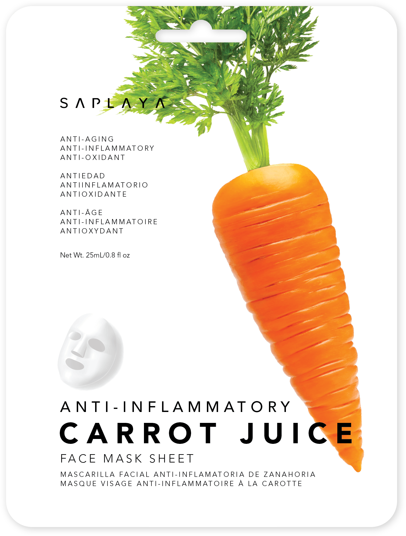 SM Beauty LLC - Wholesale Skincare Face Mask - Saplaya - K-Beauty AHA Multi Function Face Mask Sheet 6 PK2