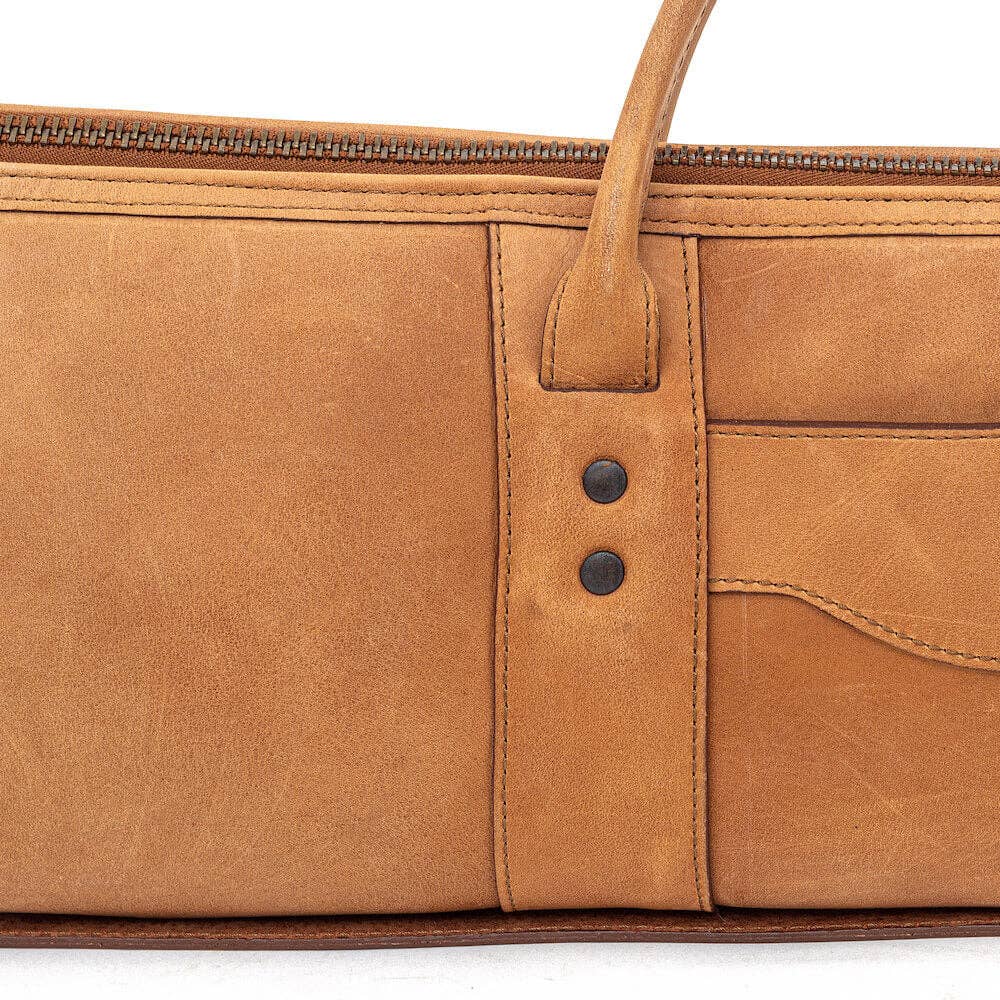 Mission Mercantile Leather Goods - Wholesale Sporting Accessories - White Wing Hunting Leather Shotgun Case10