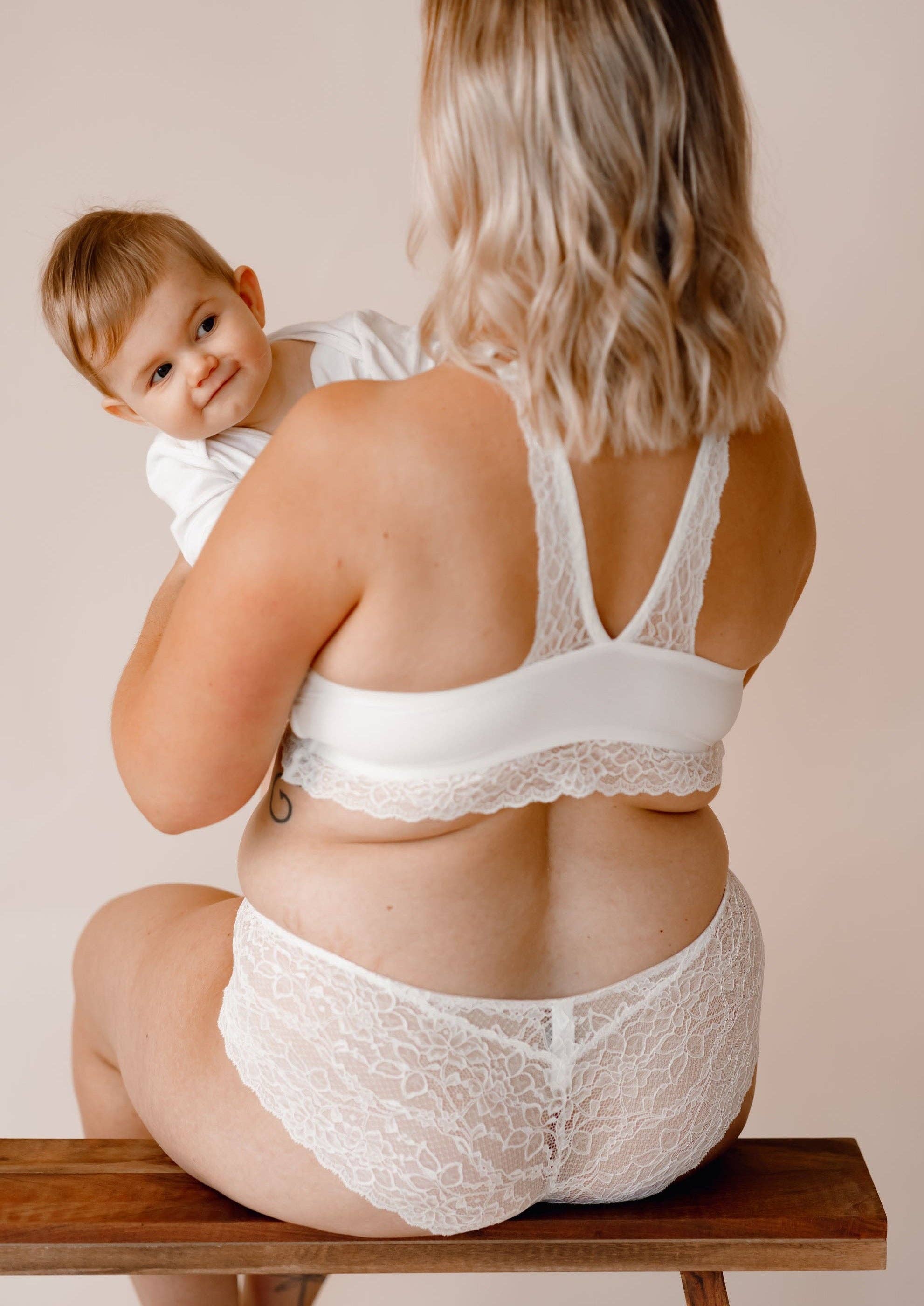 Femique – wholesale Nursing bra – Maternity – Vienna Nursing Bra - Ivory5