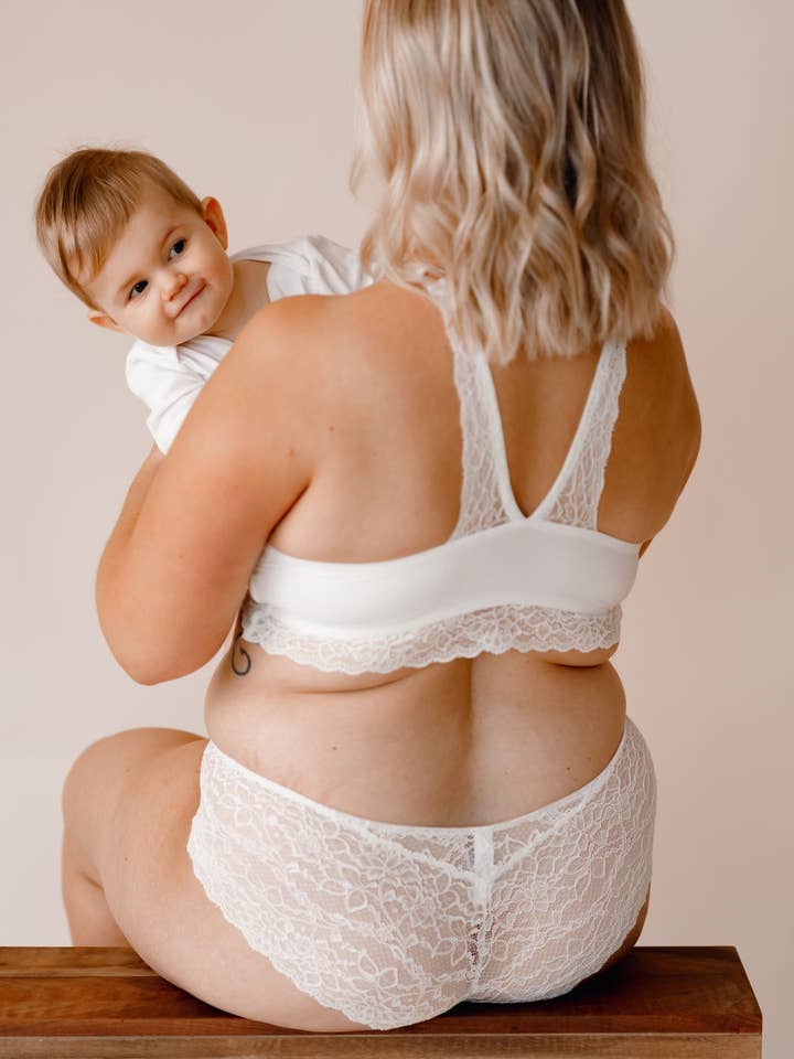 Femique – wholesale Nursing bra – Maternity – Vienna Nursing Bra - Ivory5