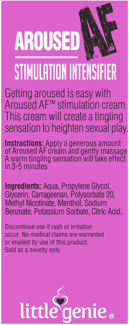 Little Genie Productions – wholesale Arousal spray/gel – Aroused AF Stimulation Intensifier1