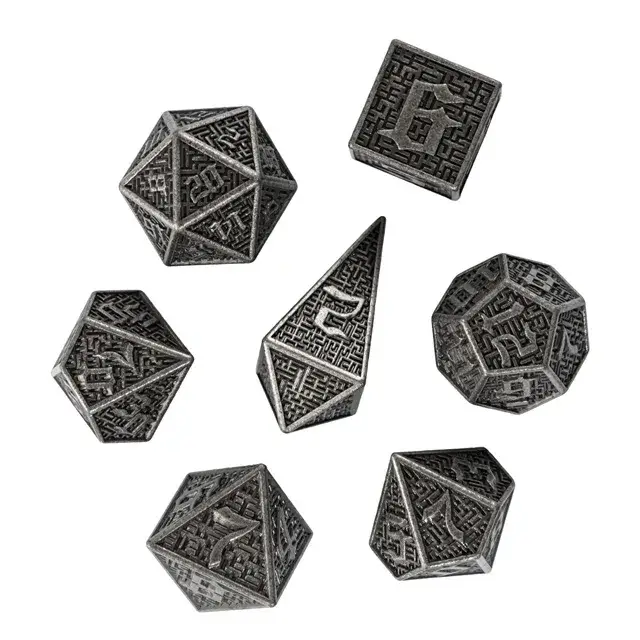 Cultivation Games - Wholesale Dice - Labyrinth Metal Dice (16mm)1