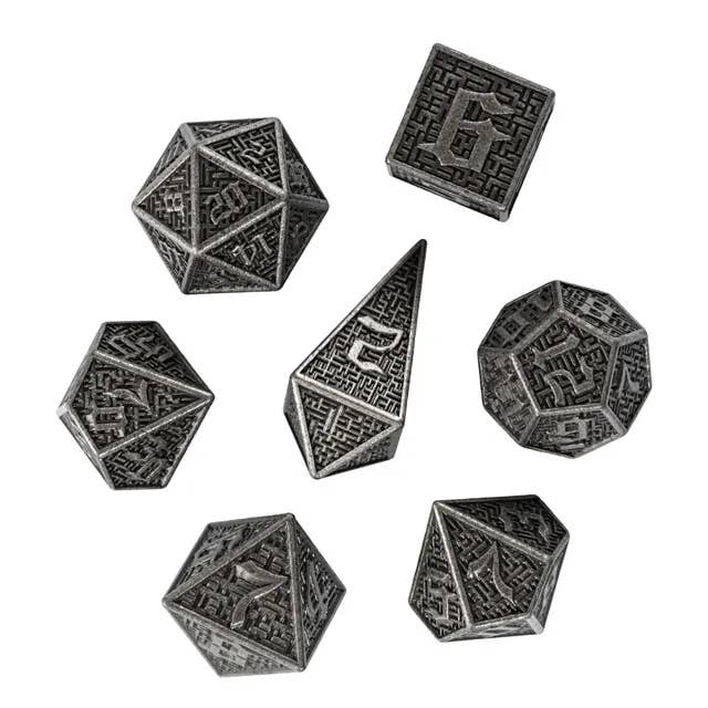 Cultivation Games - Wholesale Dice - Labyrinth Metal Dice (16mm)1