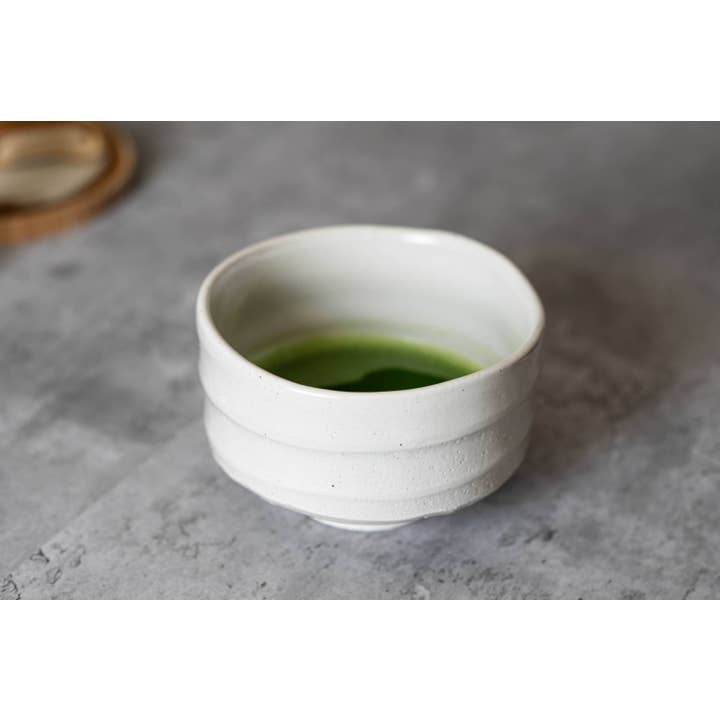 Yamani - Wholesale Bowl - Kokuu Matcha Bowl - White5