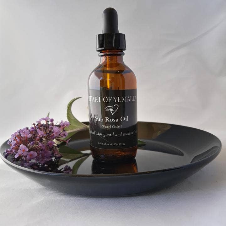Huile Sub Rosa — Pearl Gate pour la vente par Heart of Yemalla