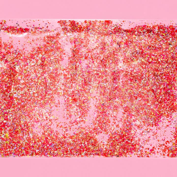 Set de table + Tapis de bureau en confettis rouges et roses - Min. 4 (V-09) pour la vente par Taylor Elliott Designs