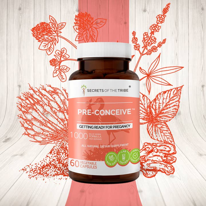 Pre-Conceive Capsules. Getting ready for Pregnancy for wholesale by Secrets Of The Tribe