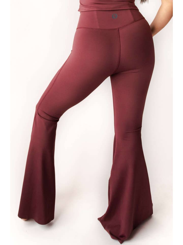 Yoga Democracy – Engroshandel Bukser - Dame – Bell Bottoms 2.0 i Maroon4