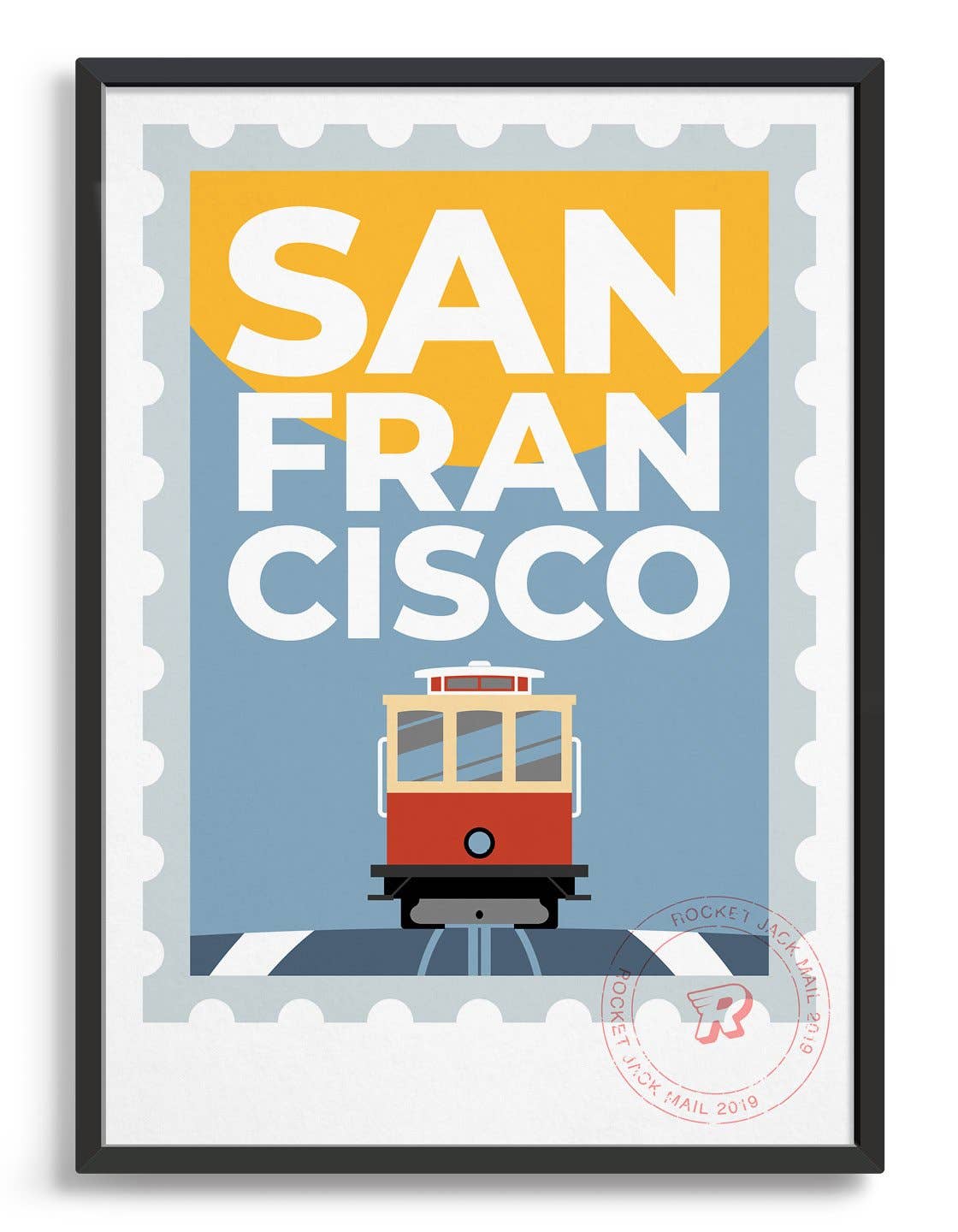 Rocket Jack – wholesale Art print – San Francisco1