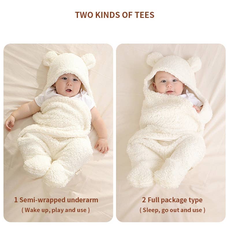 Mix Match Colors Cozy Swaddle Sleeping Bags warm wearable Infant for wholesale on Faire4