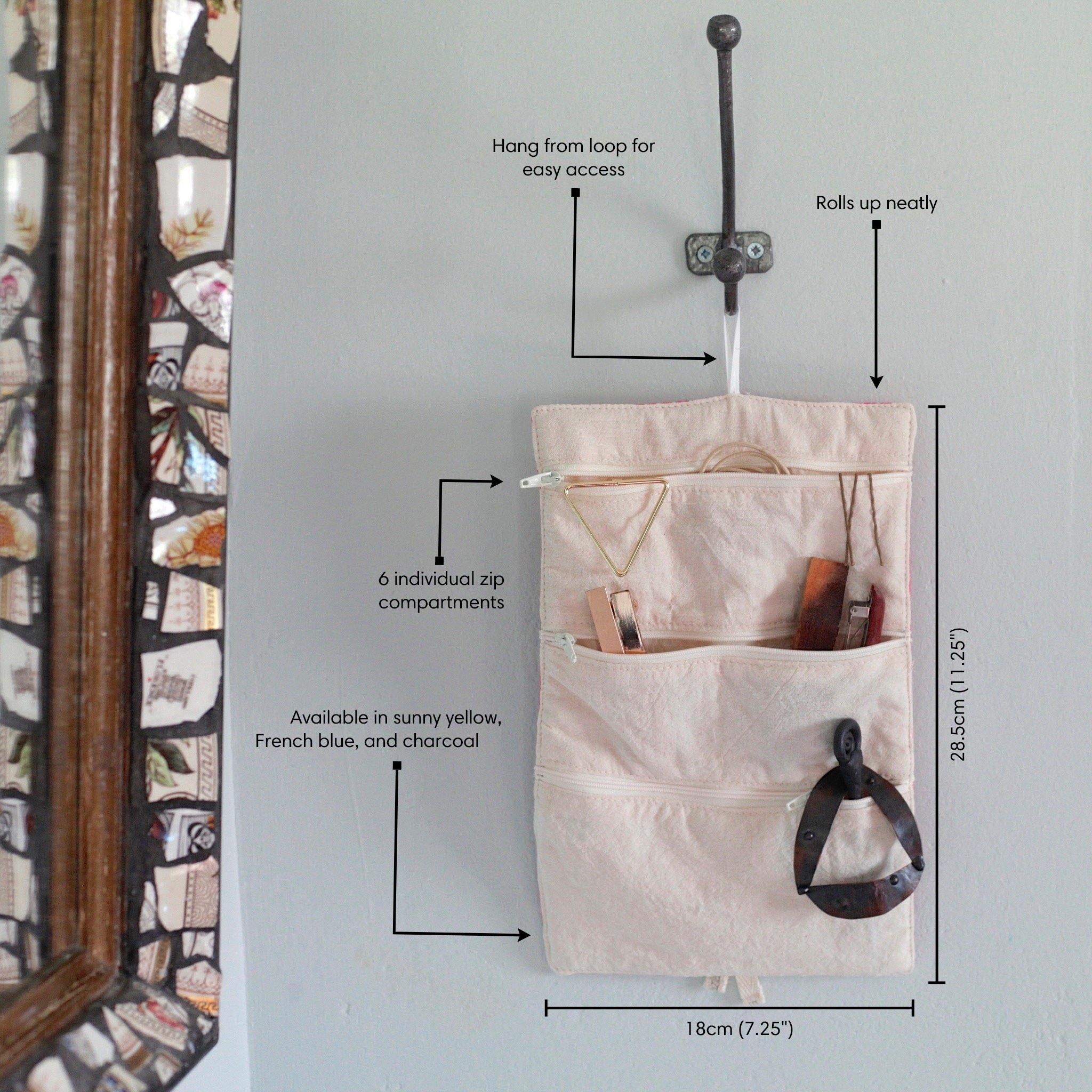 Spaza Home UK - Wholesale Jewelry Box/Organizer - Jewellery Roll Giraffe Print | Keeping Jewellery Untangled4