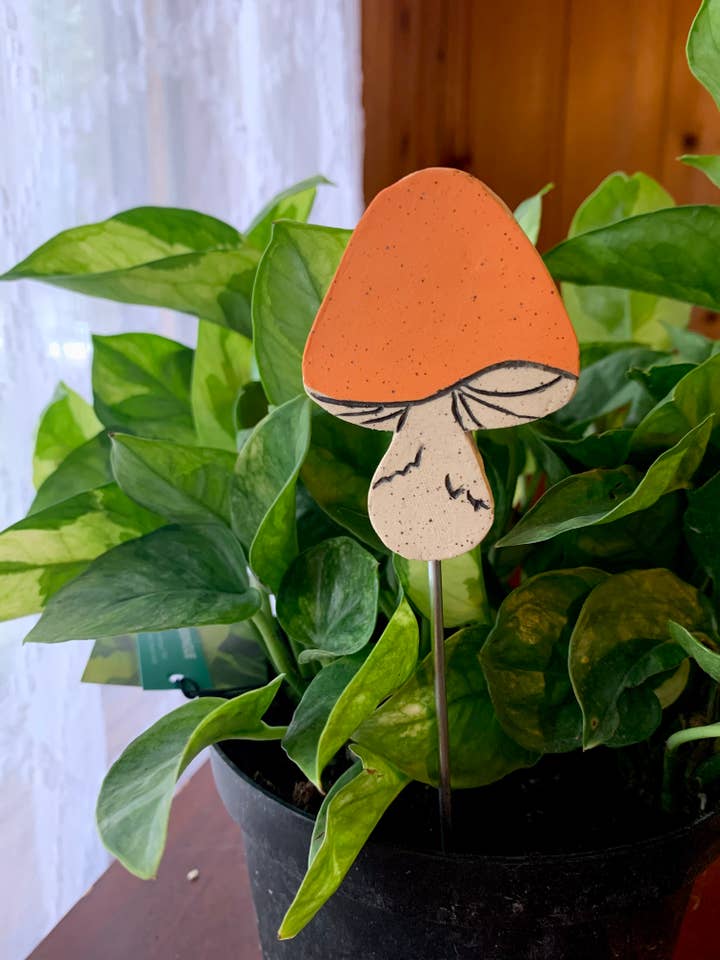 Mushroom Plant Pal for wholesale by Kait Rose Studio