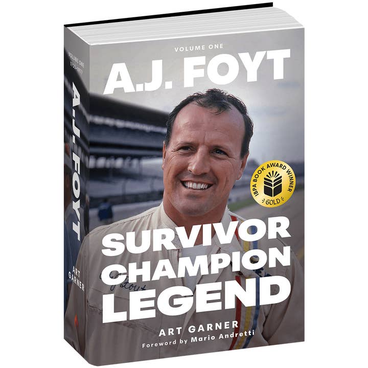 A.J. Foyt: Survivor, Champion, Legend for wholesale by Octane Press