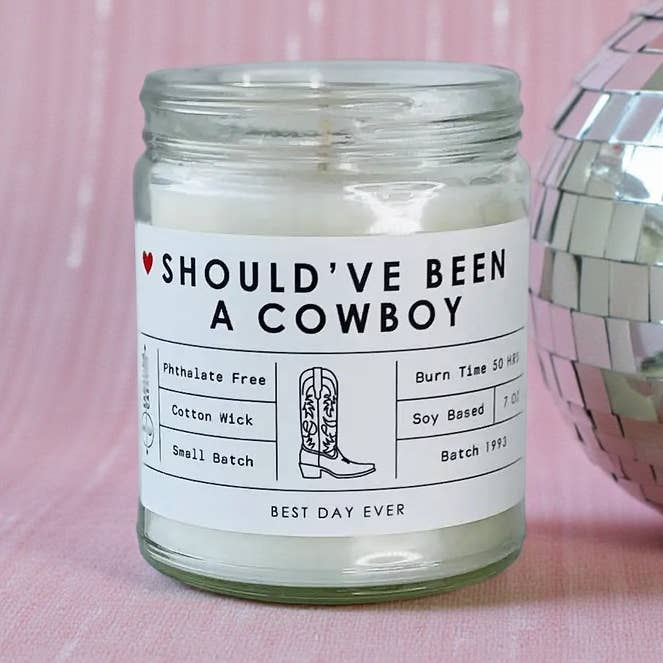 Rambling Caravan - Wholesale Pot/gevulde kaars - Had een cowboykaars moeten zijn1