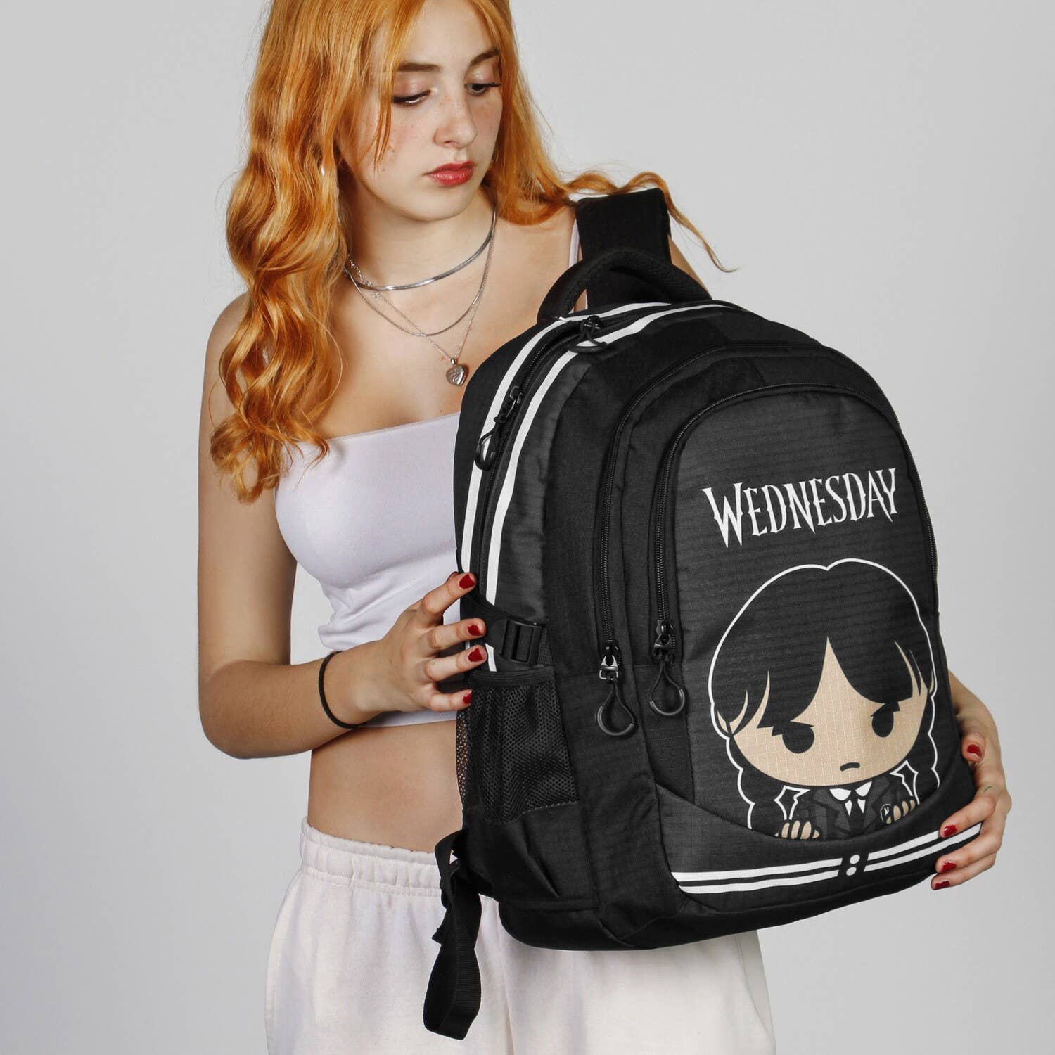 KARACTERMANIA - Wholesale Rugzak - Kinderen - Wednesday Cute-Running Backpack PLUS Wednesday1