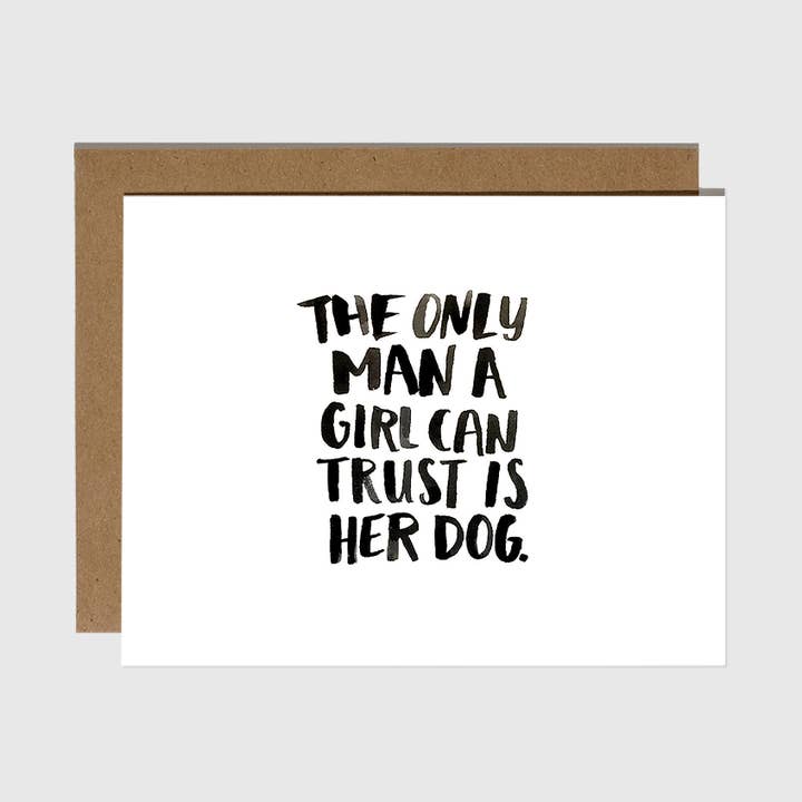 Carte de confiance pour chien pour la vente par Brittany Paige
