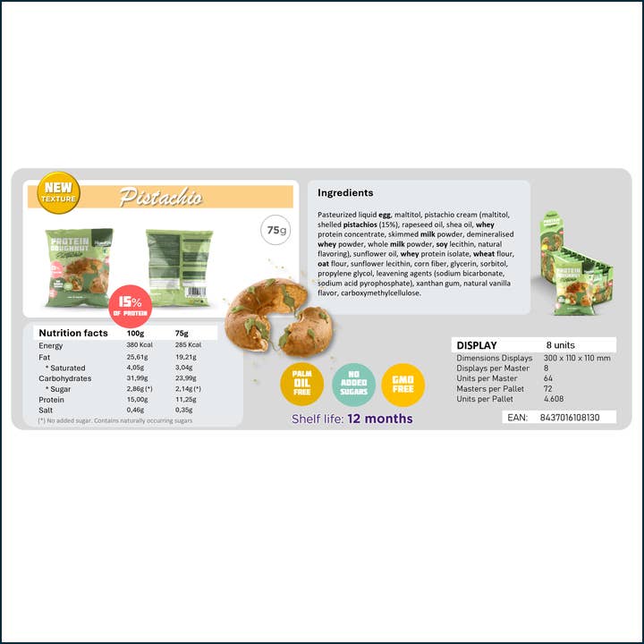 Alasature / Elmafood Iberica SL - Wholesale Cookie - Pistachio Doughnut3