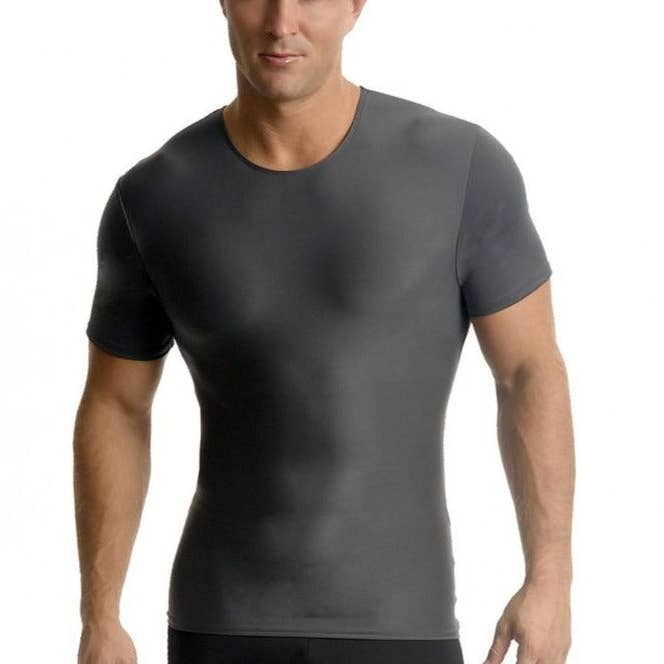 InstantFigure - Wholesale Athletic top – men's - 3-Pack Insta Slim I.S.Pro USA Activewear Compression Crew Necks TA00038