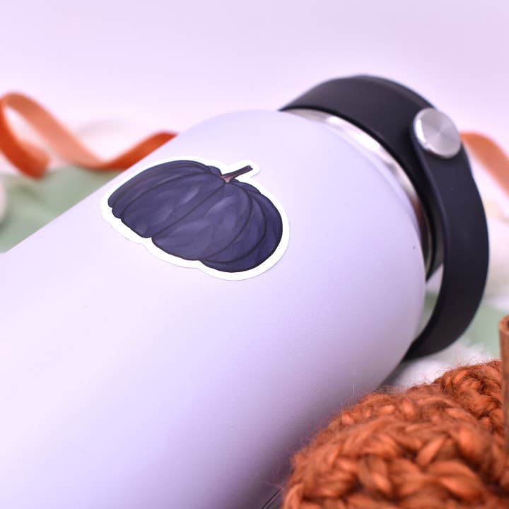 Sammy Jean Artist – Engroshandel Klistermærke – Strik græskar klistermærke, 2x1.64in3