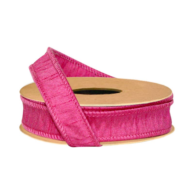 LA Ribbons Wholesale - Vente Ruban – emballage cadeau - Ruban Dupioni filaire de 1 po | 10 mètres | 22 couleurs disponibles16