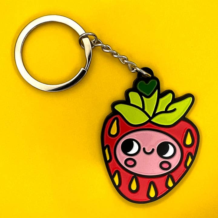 Keychain - Strawbebby for wholesale by Wokeface