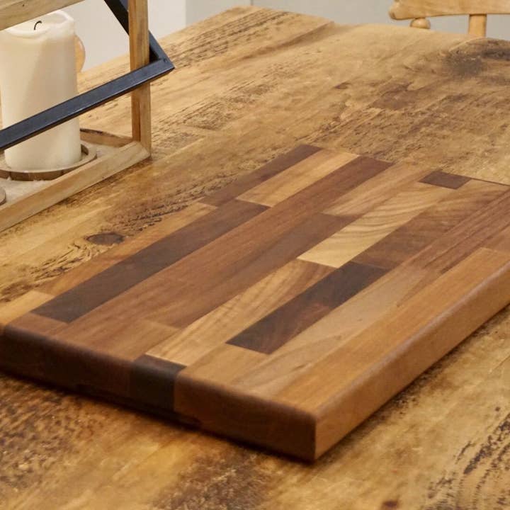 Melbourne Maker – wholesale Cutting board – Thick English Made Walnut Cutting Board Block Large