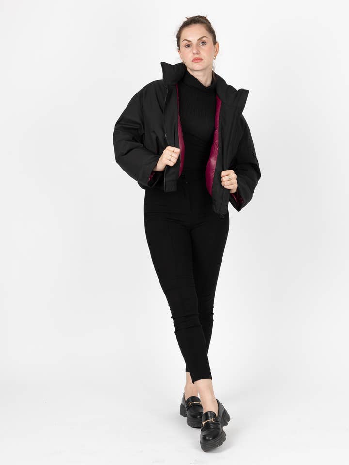 KZELL PARIS - Wholesale Raincoat - Women's - WATERPROOF BUBBLE-EFFECT JACKET10