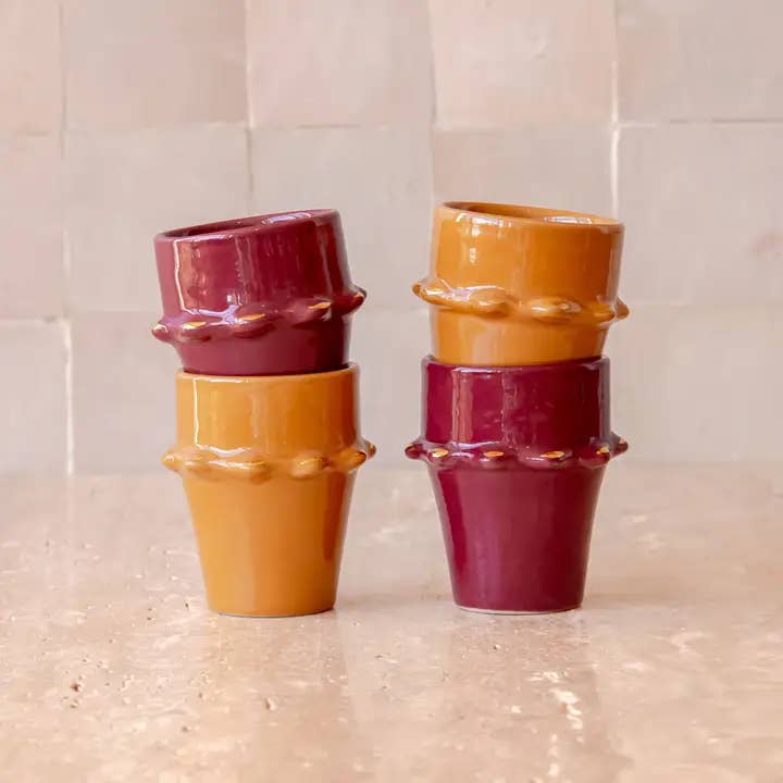 Chabi Chic - Wholesale Koffiemok - Beldi Tazza gouden mok