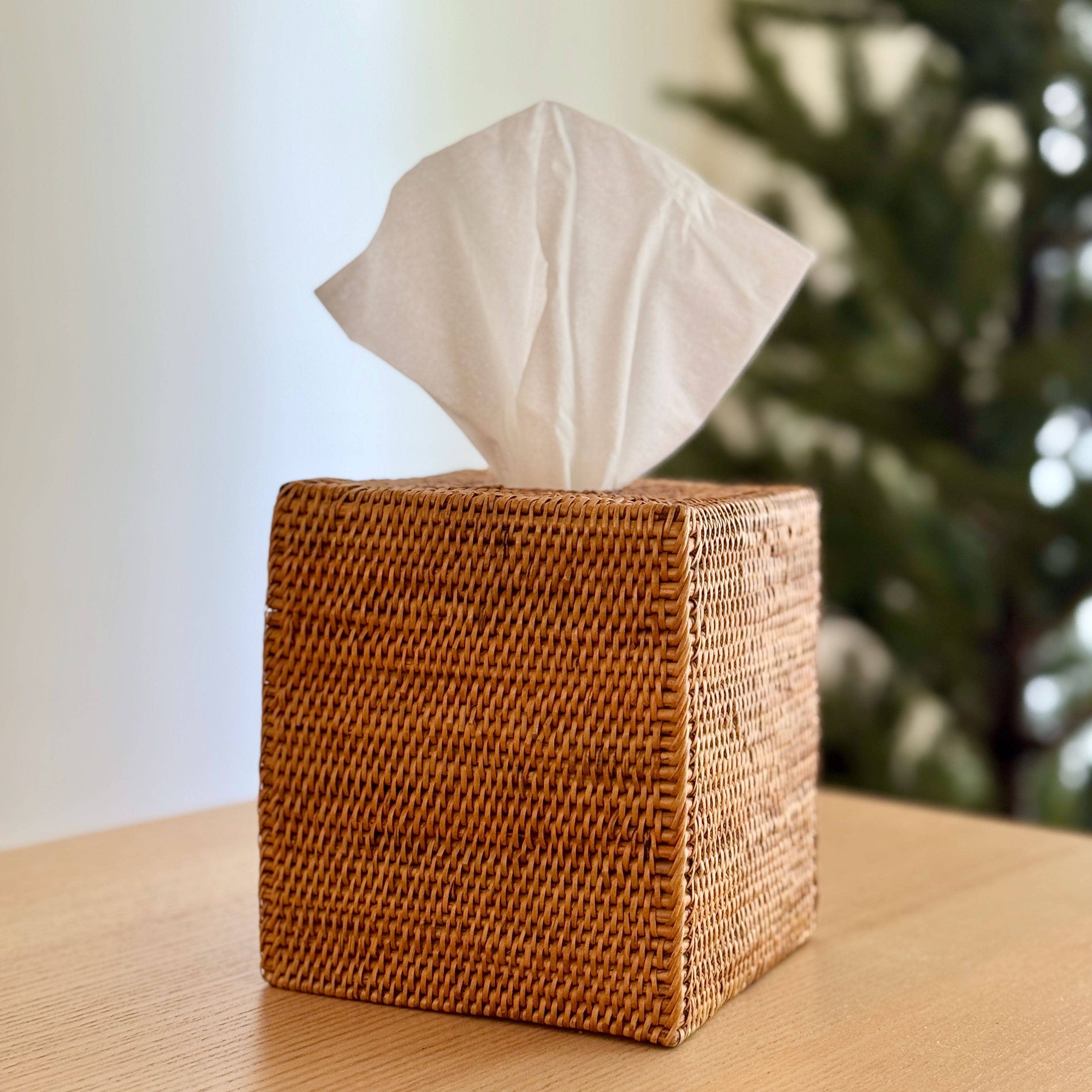 Ganapati - Wholesale Tissue Box - Bali Rattan Tissue Cover5