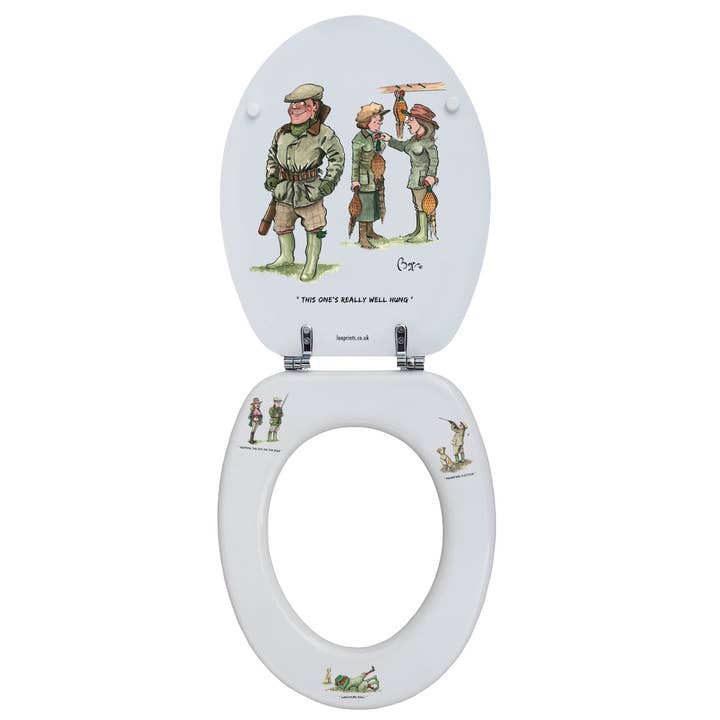 LOOPRINTS - Wholesale Toilet Seat Cover - Soft Close Wooden Toilet seat - Shooting Gifts & Decor SITC1