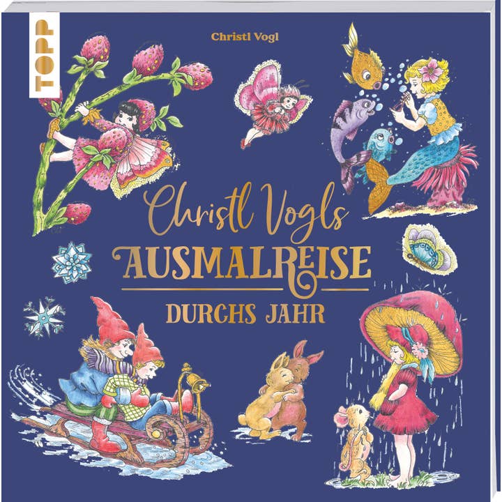 frechverlag TOPP & BusseSeewald - Wholesale Coloring Book - Kids & Baby - Christl Vogl's Coloring Journey - Through the Year