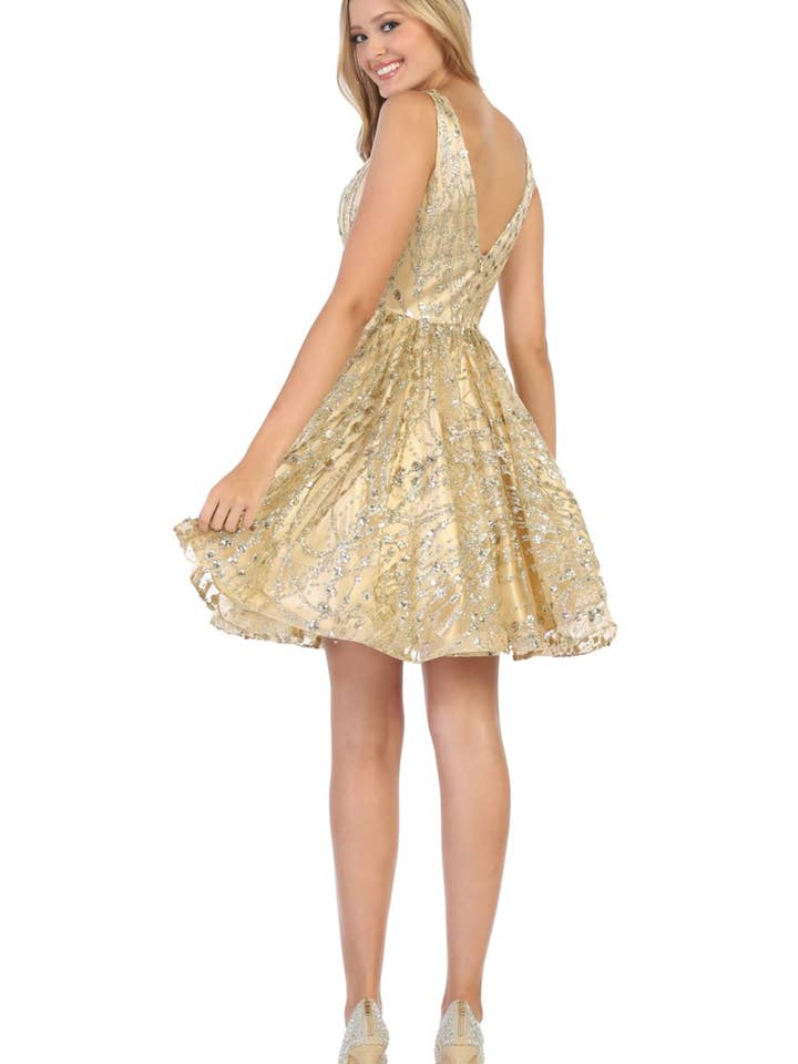 LA Merchandise - Wholesale Dress - Women's - Homecoming Short Dress LA17027