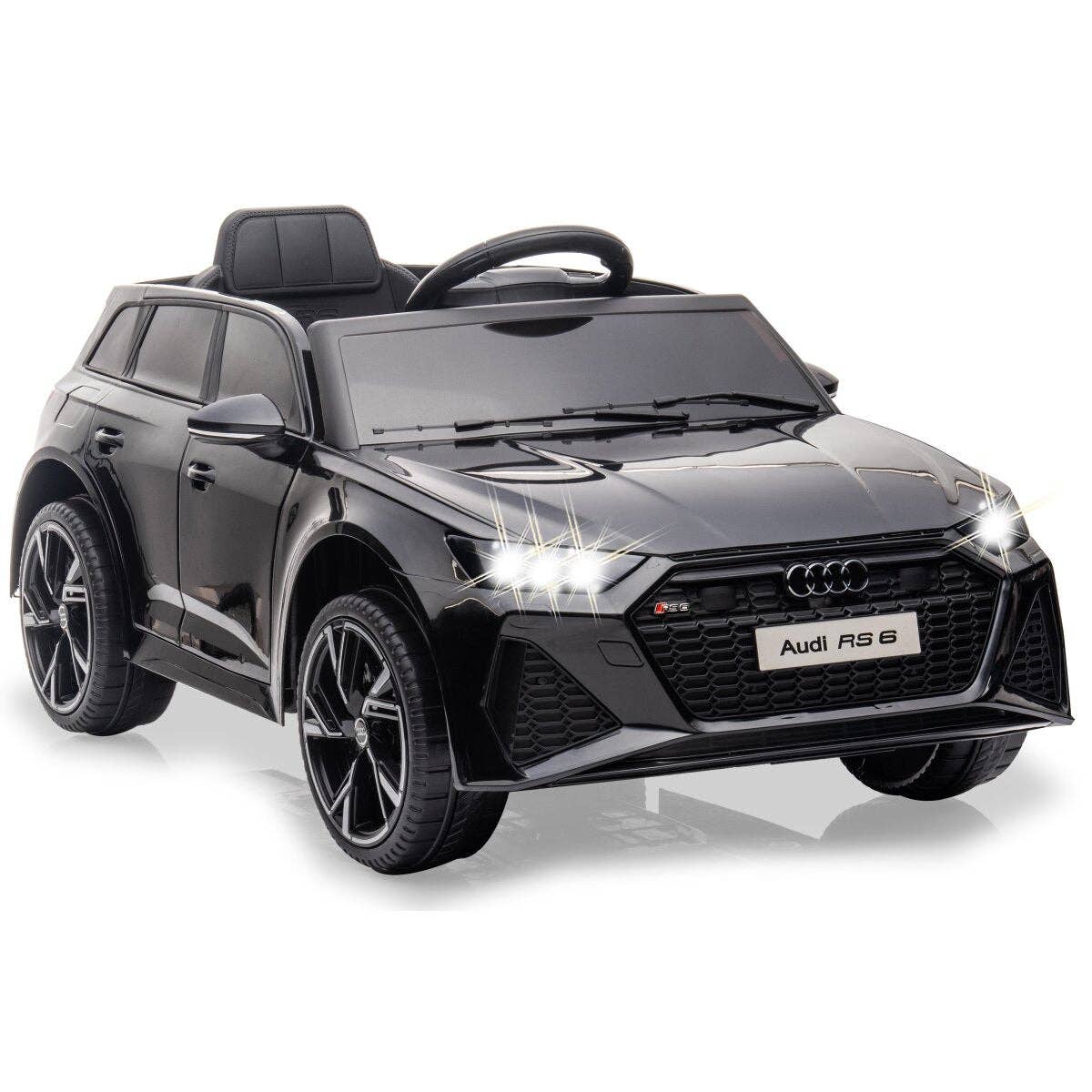 mhw24 - Wholesale Toy Car/Truck - Kids - Ride-on Audi RS 6 black 12 V 2.4 GHz5
