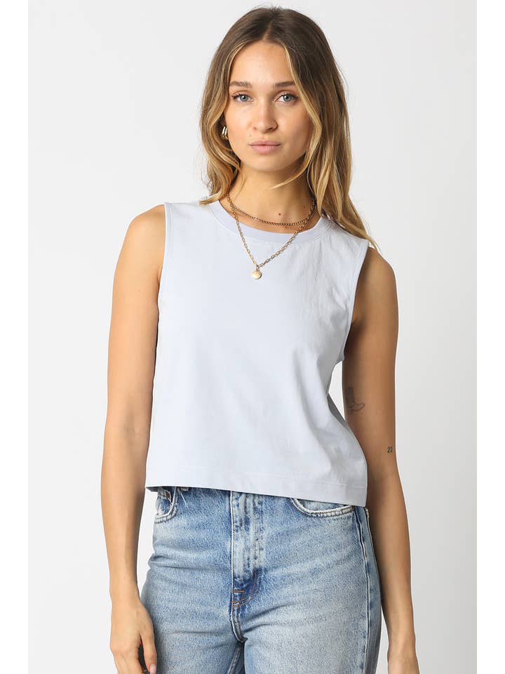 Olivaceous - Wholesale Knit Top - Women's - Lisa Sleeveless Rib Knit Top4