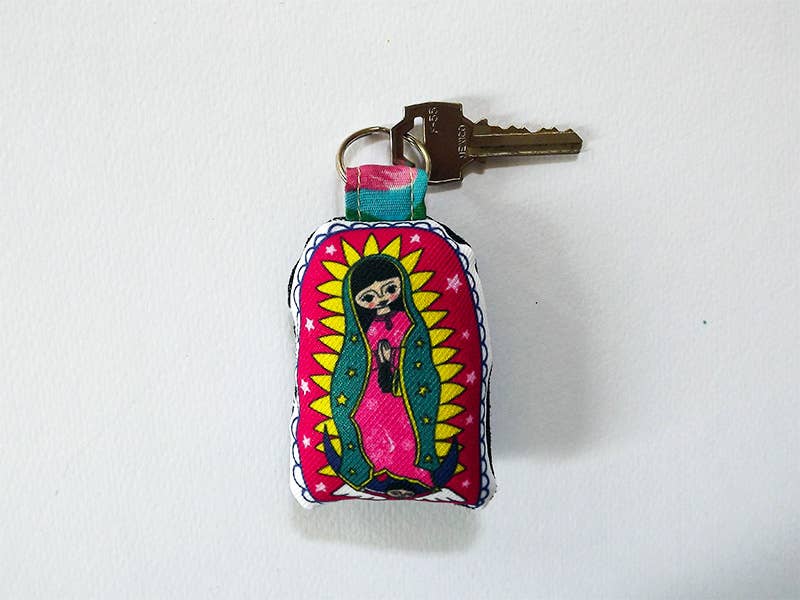 Chunchitos - Wholesale Keychain - Women's - Lady of Guadalupe keychain, Virgin of Guadalupe1