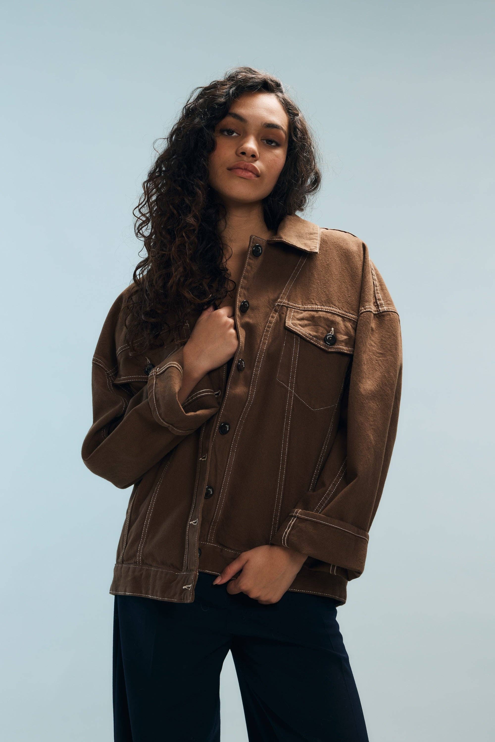 Nitah - Wholesale Jacket - Women's - Brown jacket Tamar