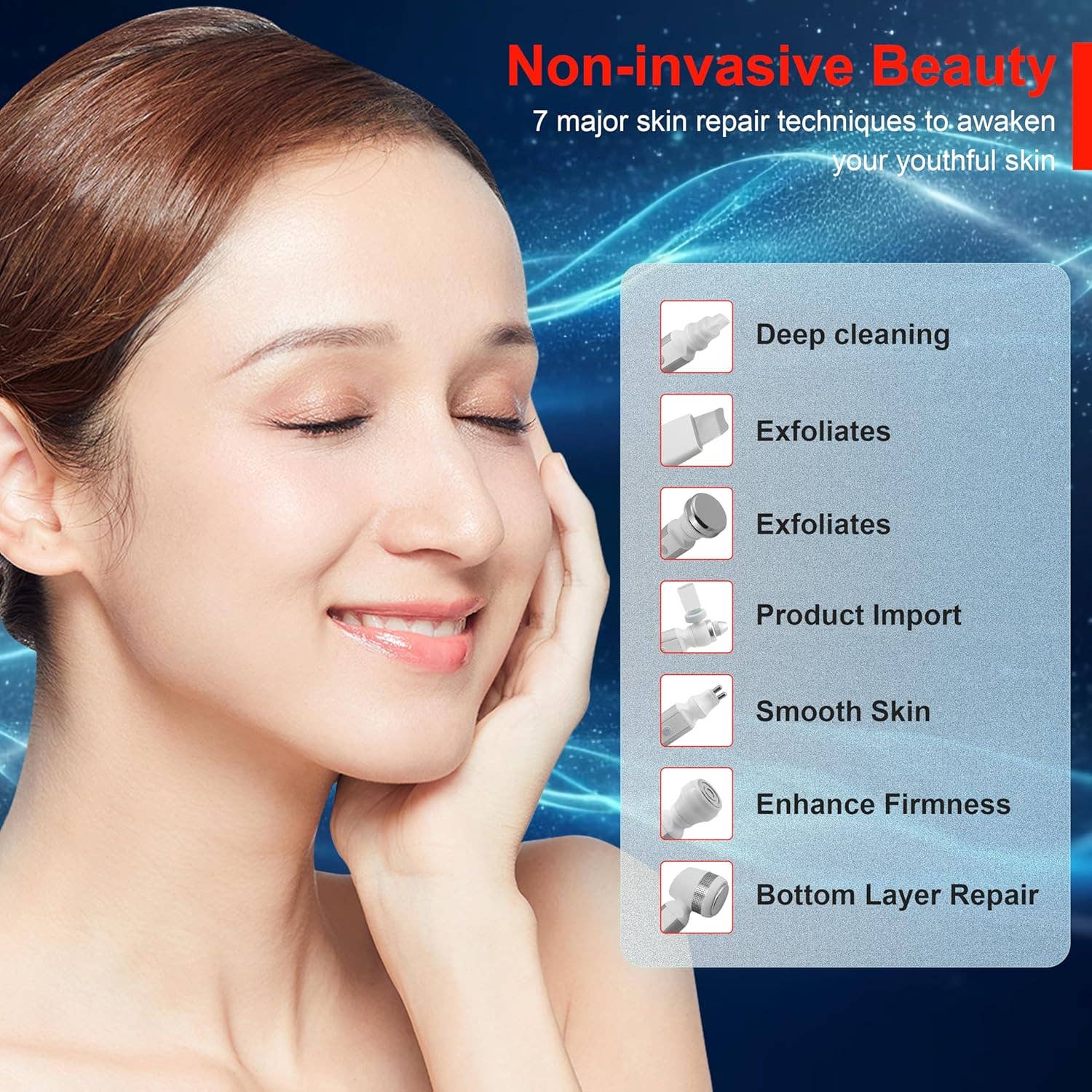 Cavitation Machines - Wholesale Electronic Skincare Device - Shape Tactics 8-in-1 Hydro Dermabrasion & Skin Analysis System8
