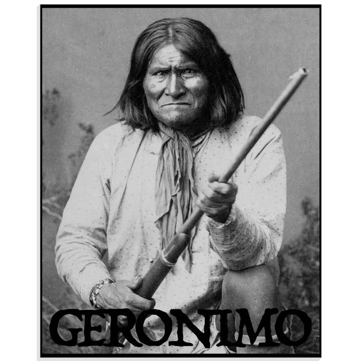 Impression sur acrylique Geronimo pour la vente par Platoon Daddy LLC