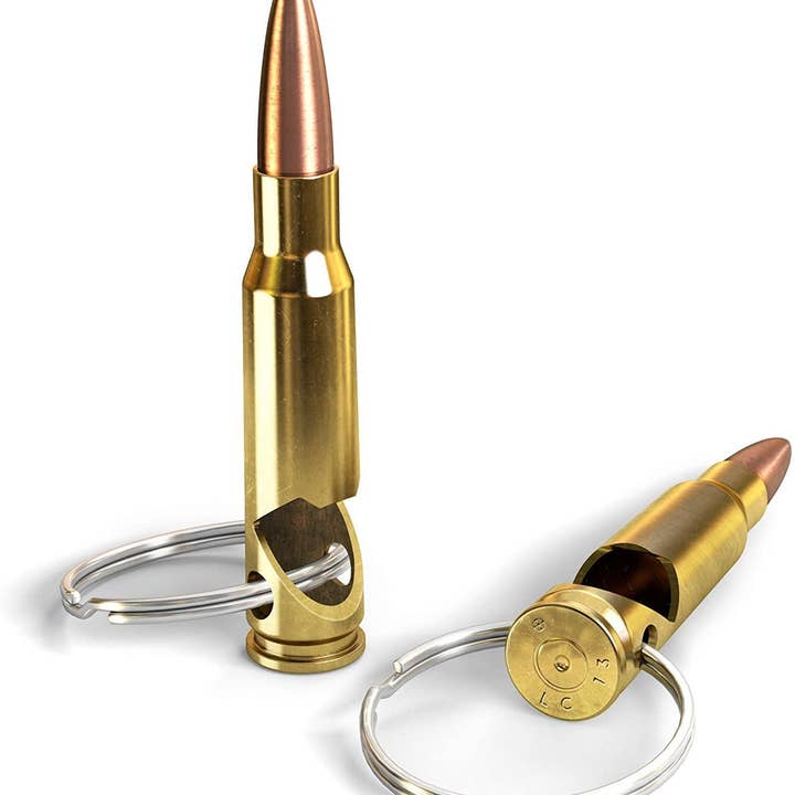 308/7.62 Real Bullet Keychain Bottle Opener - Made in USA and other Purchase wholesale self defense. Free returns & net 60 terms on Faire trending on Faire.