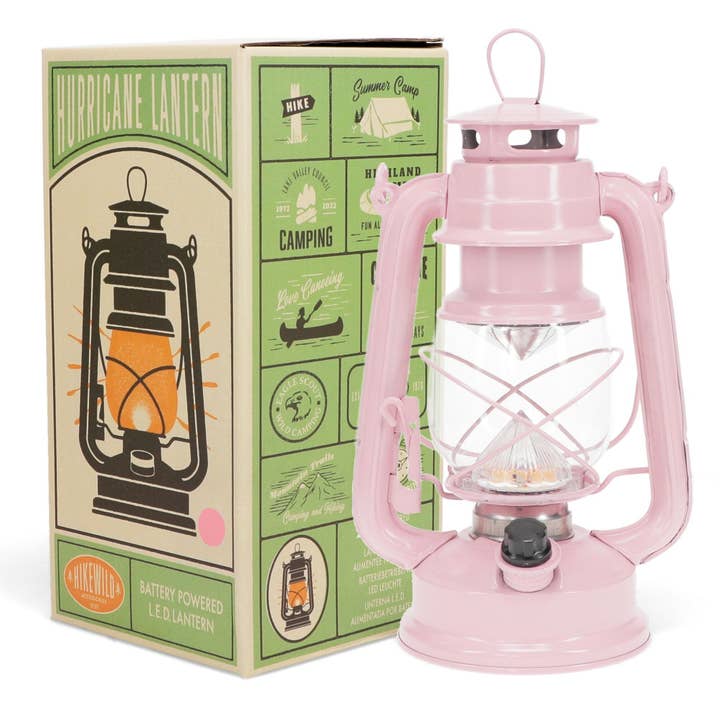 Rex London UK - Wholesale Lantern - Led Hurricane Lantern - Pink