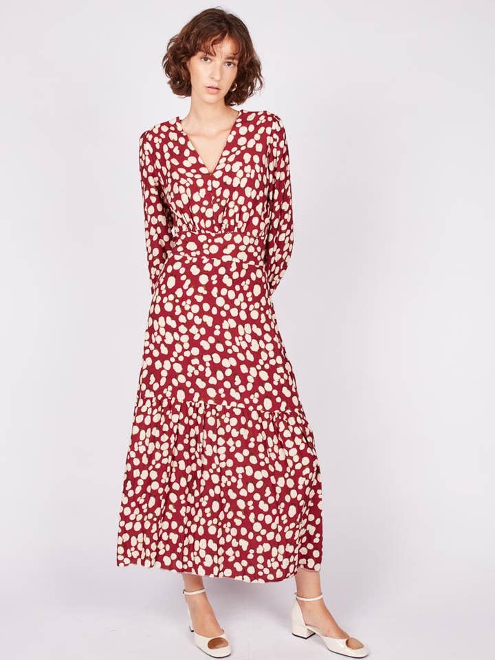 Vestido Largo Estampado para venta al por mayor de Dioxide