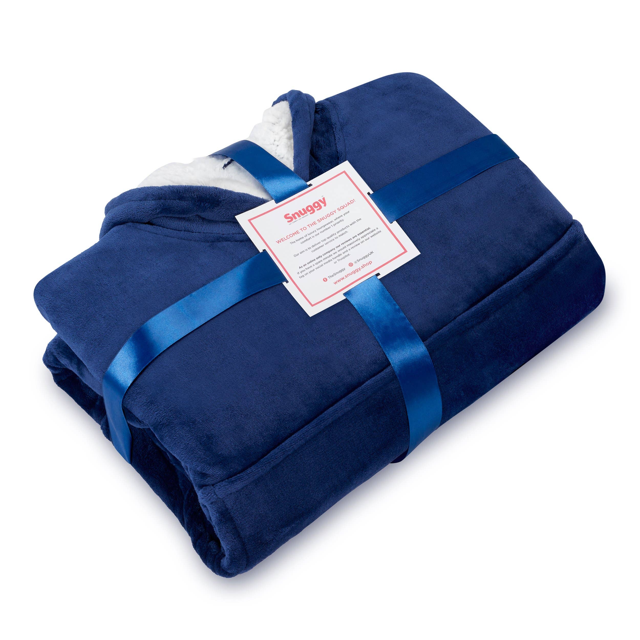 Snuggy – Großhandel Bademantel – Unisex – Snuggy - Navy Erwachsener15